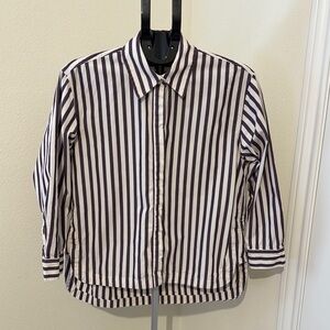 Women’s Banana Republic Factory Petite Cotton Shirt